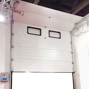 Industrial Door Factory - OEM/ODM Modern Design Commercial Automatic Horizontal Segmented