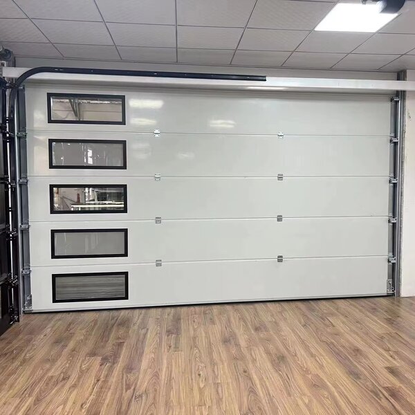 Steel Garage Door Factory - OEM/ODM Customizable 40mm Panel Modern Segmented Anti-theft