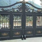 Aluminum Swing Gate Manufacturer - OEM/ODM Wholesale Customization Industrial Metal Pedestrian