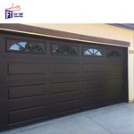 Steel Garage Door Manufacturer - OEM/ODM 2025 American Modern Insulated 9x7 Residential Overhead