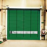 High-Speed PVC Door Factory - OEM/ODM Automatic Fireproof Anti-Pinch Stacking