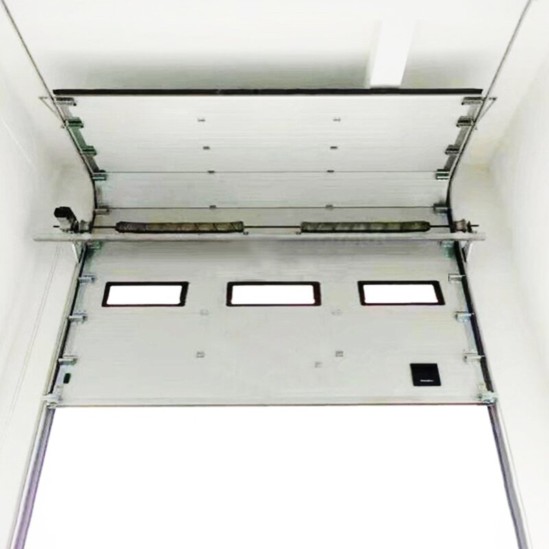 Steel Sectional Door Factory - OEM/ODM Factory Supply Vertical Overhead for Industrial Hotel