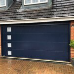 Steel Garage Door Manufacturer - OEM/ODM Customizable 40mm Panel Sectional Anti-Theft Rolling