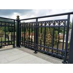 Aluminum Garden Gate Manufacturer - OEM/ODM Swing-Style with Automatic Opening for Villa