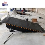 Dock Leveler Manufacturer - OEM/ODM Stationary Adjustable Hydraulic Yard Ramp with Truck