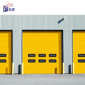 Windproof Garage Door Manufacturer - OEM/ODM Industrial Vertical Lift for Factory Use