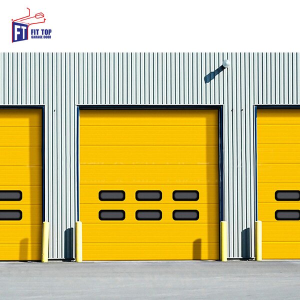 Windproof Garage Door Manufacturer - OEM/ODM Industrial Vertical Lift for Factory Use