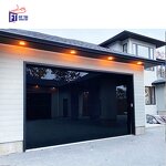 Glass Garage Door Manufacturer - OEM/ODM Custom Frosted Glass Waterproof Modern Automatic