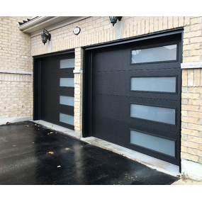 Steel Garage Door Factory - OEM/ODM Modern Design Style Elegant Segmented Premium Finished