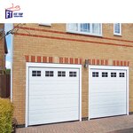 Steel Sectional Garage Door Factory - OEM/ODM Residential High Quality Automatic Windproof