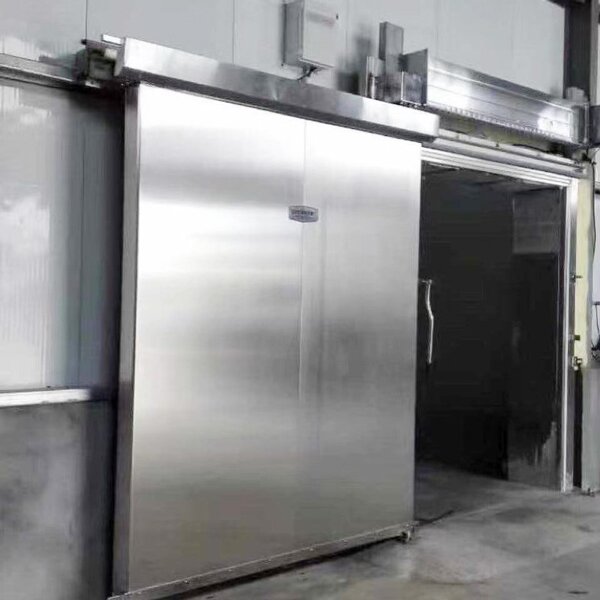 Cold Room Sliding Door Factory - OEM/ODM Modern 100mm Steel Construction Waterproof for Warehouse