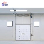 Steel Industrial Door Factory - OEM/ODM High-Rise Insulated Residential Vertical Sliding