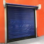 PVC Fast Door Factory - OEM/ODM Supermarket Frozen Storage High Speed Entry Roll-Up