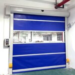 PVC Roll up Door Factory - OEM/ODM Automatic High-Speed Dust-proof Warehouse Control