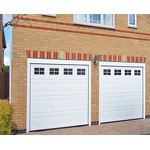 Steel Garage Door Factory - OEM/ODM Modern Design Style Elegant Segmented Premium Finished