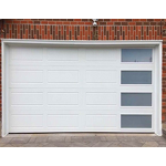 Steel Garage Door Manufacturer - OEM/ODM Modern Smart 16x8 Automatic Residential with Motor