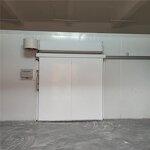 Cold Room Sliding Door Factory - OEM/ODM Modern 100mm Steel Construction Waterproof for Warehouse