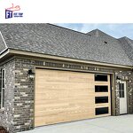 Steel Sectional Garage Door Factory - OEM/ODM Residential High Quality Automatic Windproof