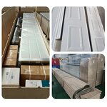 Steel Garage Door Factory - OEM/ODM Residential Overhead 9x7 Sectional for Villas Finished