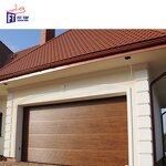 Steel Sectional Garage Door Factory - OEM/ODM Residential High Quality Automatic Windproof