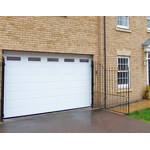 Steel Garage Door Manufacturer - OEM/ODM Modern Smart 16x8 Automatic Residential with Motor