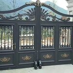 Metal Main Gate Manufacturer - OEM/ODM Luxury Fancy Gate for Villas Easily Assembled