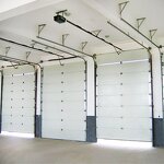 Steel Garage Door Factory - OEM/ODM Modern Automatic Industrial Polymer Sectional for Warehouse