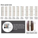 Steel Garage Door Manufacturer - OEM/ODM Modern Design Insulation Automatic Segmented Waterproof