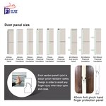 Steel Garage Door Factory - OEM/ODM Modern Double Anti-Theft Electric Automatic