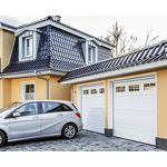 Steel Garage Door Factory - OEM/ODM Modern Design Style Elegant Segmented Premium Finished