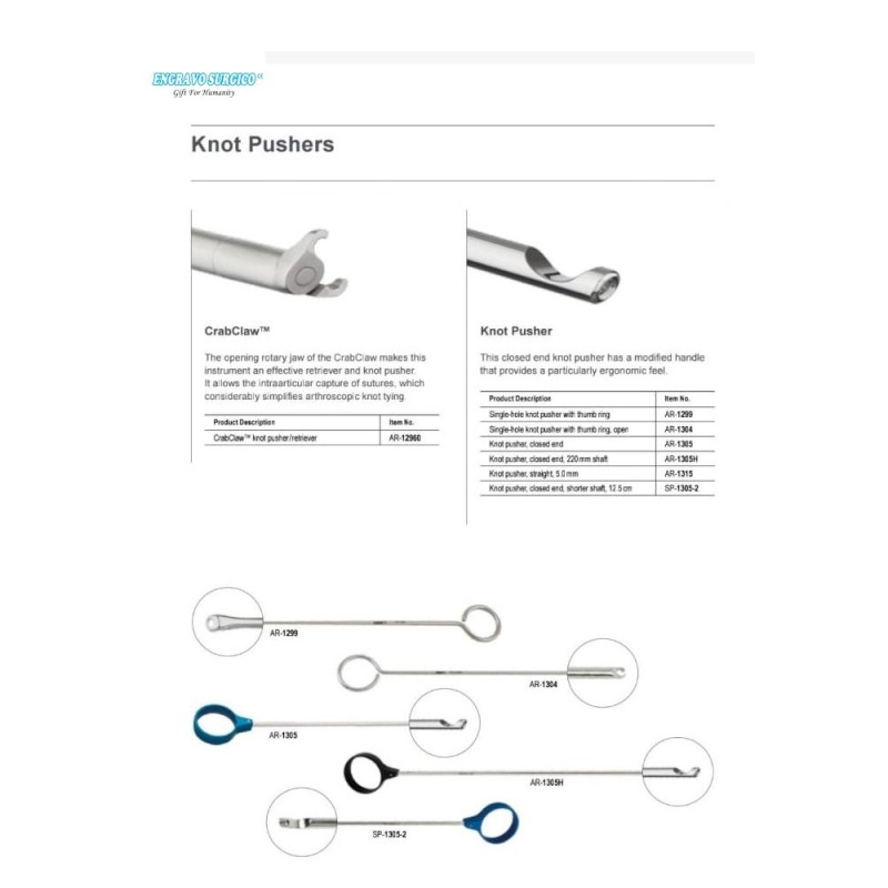 Arthroscopic Instruments Manufacturer - Orthopedic Surgical Enhancement