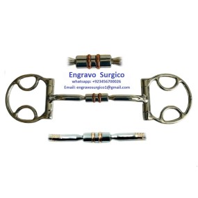 Horse Mouth Bit Factory - 3 Ring Single Joint Riding