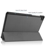 Tablet Case Manufacturer - OEM Smart Wake Sleep Tri Fold for TCL TAB 10s 9080G