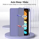 iPad Case Manufacturer - OEM Smart Pencil Holder Clear Hard Back Cover