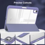 iPad Case Manufacturer - OEM Smart Pencil Holder Clear Hard Back Cover