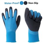 Winter Work Glove Manufacturer - OEM/ODM 100% Waterpoof Thermal Fleece Lined Latex Coated