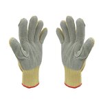 Cut Resistant Gloves Factory - OEM/ODM Anti Puncture Leather Palm Aramid Fibre Level 5