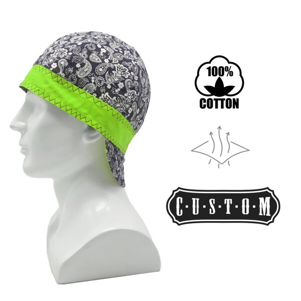 Welding Cap Manufacturer - OEM/ODM Custom logo 100% Cotton Head Protection Breathable
