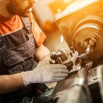 Cut Resistant Glove Factory - OEM/ODM PU Dipped CE EN388 Level 5 Anti Slip