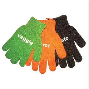 Kitchen Glove Factory - OEM/ODM Strong Friction Nylon Vegetable Potato Peeling Scrubber