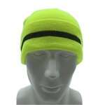 Beanie Hat Factory - OEM/ODM Hi Viz Fluorescent Yellow Orange Black Reflective