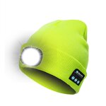 LED Beanie Hat Factory - OEM/ODM Bluetooth Music Knitted Acrylic USB Rechargeable