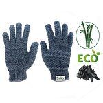 Bath Shower Gloves Factory - OEM/ODM Custom Logo Bamboo Charcoal Exfoliating