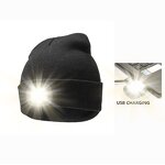 LED Beanie Hat Factory - OEM/ODM Winter Warm USB Rechargeable Torch for Fishing Work