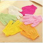 Bath Gloves Factory - OEM/ODM Custom Logo Nylon Loofah Exfoliating for Shower