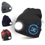 LED Beanie Hat Factory - OEM/ODM New Fashion USB Rechargeable with Light Music for Running