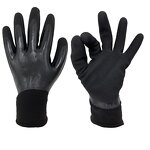 Winter Work Glove Manufacturer - OEM/ODM 100% Waterpoof Thermal Fleece Lined Latex Coated