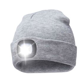 Winter Hat Manufacturer - OEM/ODM Custom Thermal Night Scout USB Rechargeable Knitted