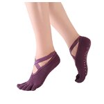 Yoga Socks Factory - OEM/ODM High Quality Non slip Cotton Pilates Half Toe Grip