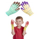Children Working Gloves Manufacturer - OEM/ODM Custom logo Polyester Nylon Shell Nitrile Coated